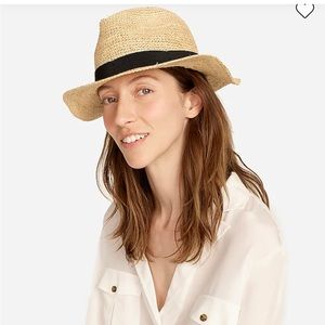 J. Crew Packable Straw Hat S/M